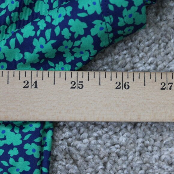 Redvanly Polo Shirt Mens XL Green Geometric Polyester Stretch S/S Pullover - Picture 10 of 12